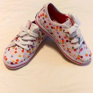 New KateSpade x Keds girls' polka dot shoes in 8T